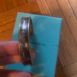 Tiffany & Co. Elegant Silver unisex adjustable  Cuff